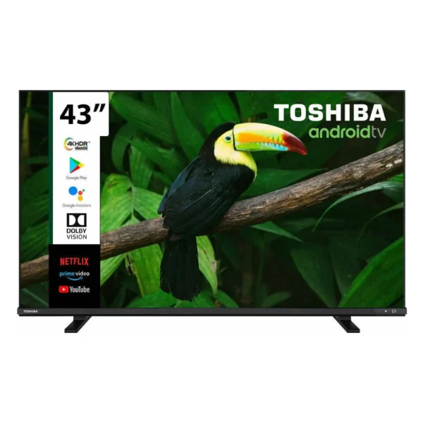 Τηλεόραση Toshiba 43” 43UA4C63DG HDR 4K Smart Εικόνα & ήχος