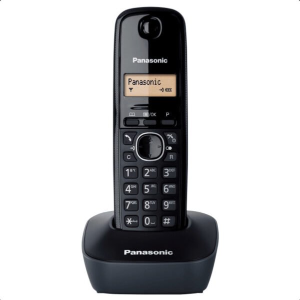 Ασύρματο Τηλέφωνο Panasonic KX-TG1611 Μαύρο Ασύρματα τηλέφωνα