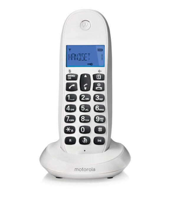 Ασύρματο Τηλέφωνο Motorola C1001CB Λευκό Ασύρματα τηλέφωνα