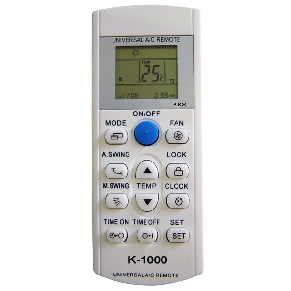 Τηλεχειριστήριο για Κλιματιστικό K-1000 Universal Τηλεχειριστήριο για Κλιματιστικό K-1000 Universal